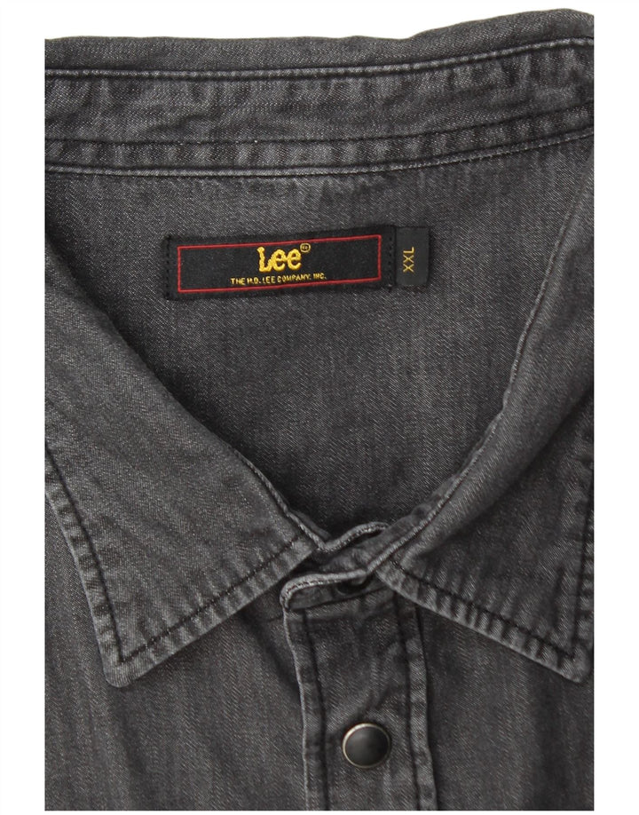 LEE muška traper košulja 2XL crna