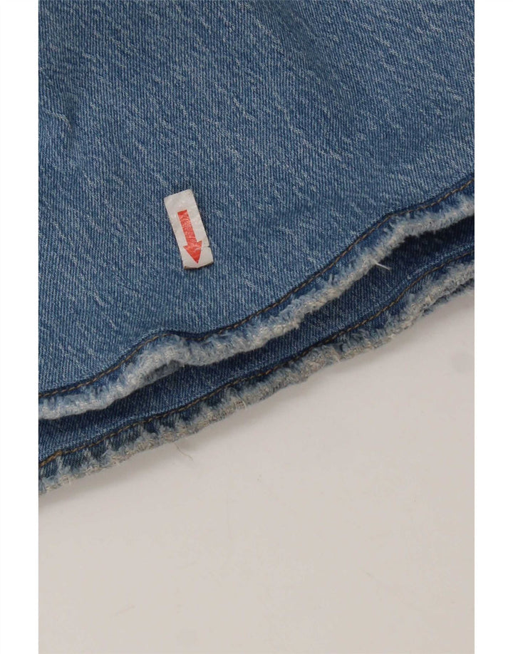 Levi's ženske lepršave traperice visokog struka W26 L27, plavi pamuk