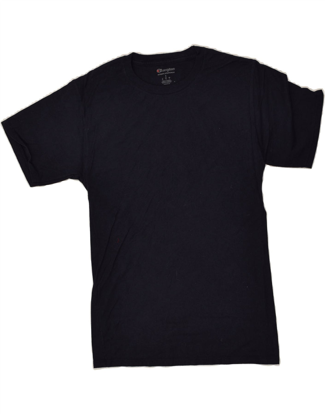 CHAMPION Mens T-Shirt Top Small Navy Blue Cotton Vintage Champion and Second-Hand Champion from Messina Hembry 