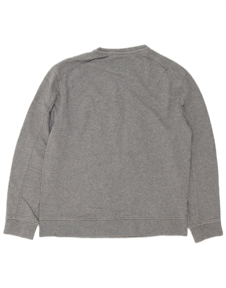 Armani Exchange muška majica s grafičkim motivima, srednje sivi pamuk