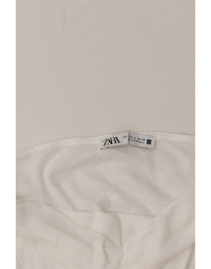 Zara ženska bluza Top UK 10 Small White