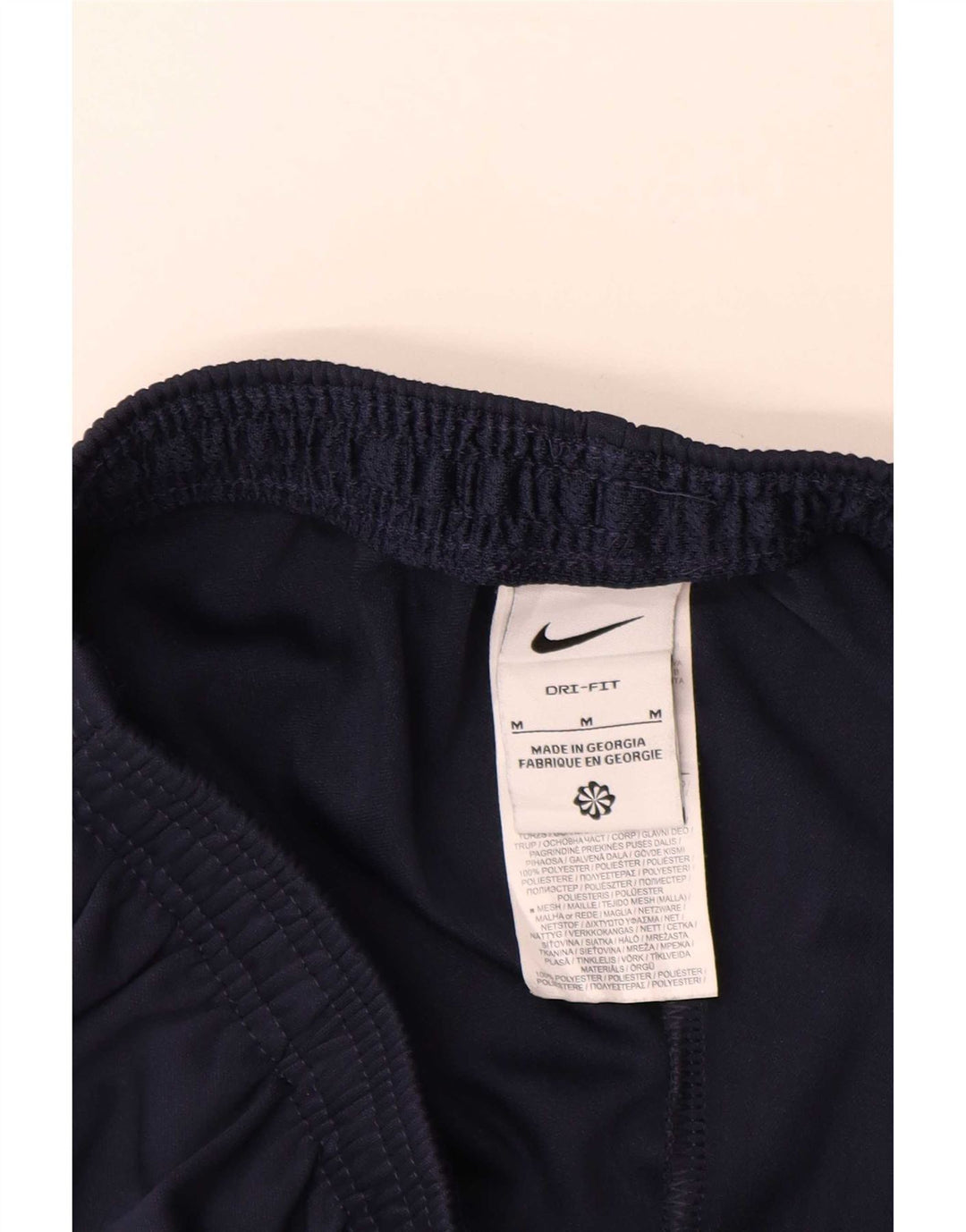 Nike muške hlače za trenirku srednje tamnoplave boje od poliestera