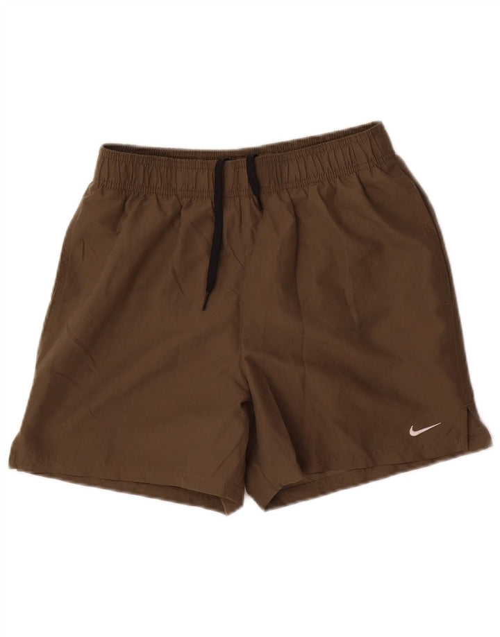 Nike muške sportske kratke hlače male boje kaki poliester