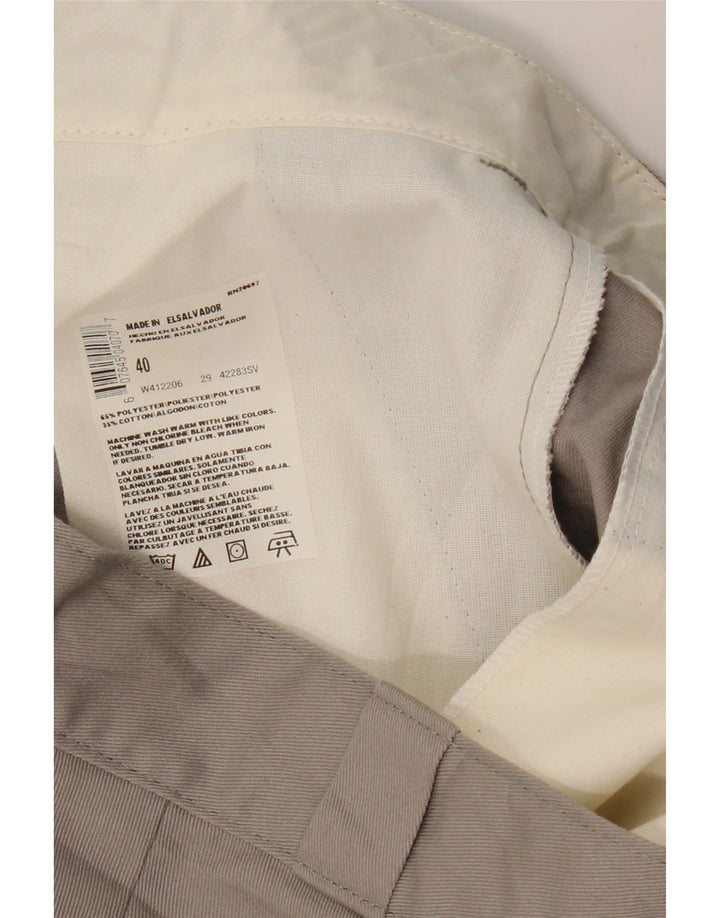 DICKIES Muške chino kratke hlače W40 XL sivi poliester