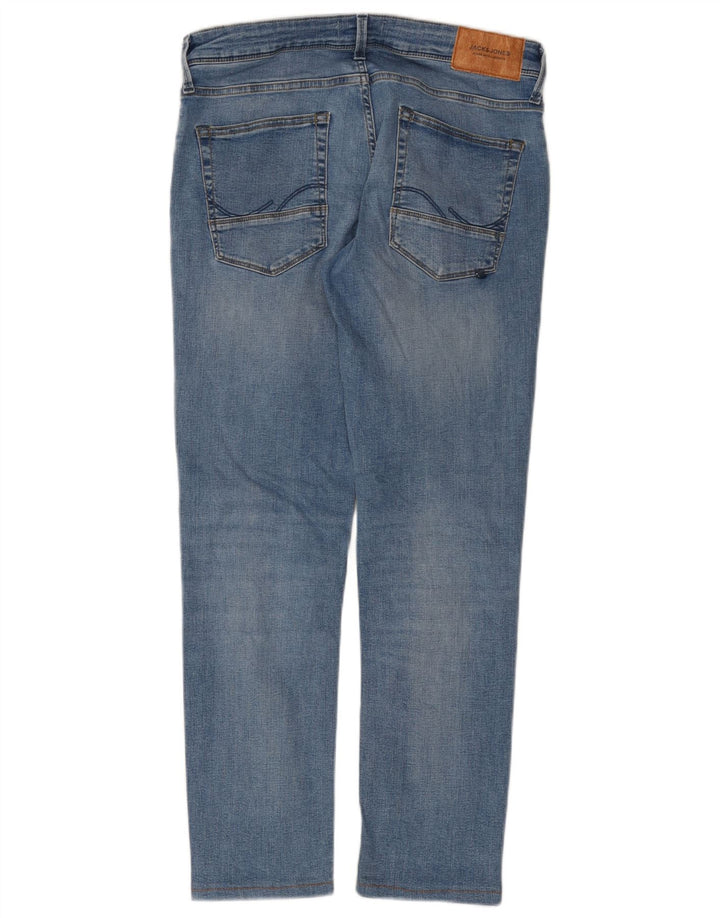 Jack & Jones muške uske traperice W32 L29 plavi pamuk