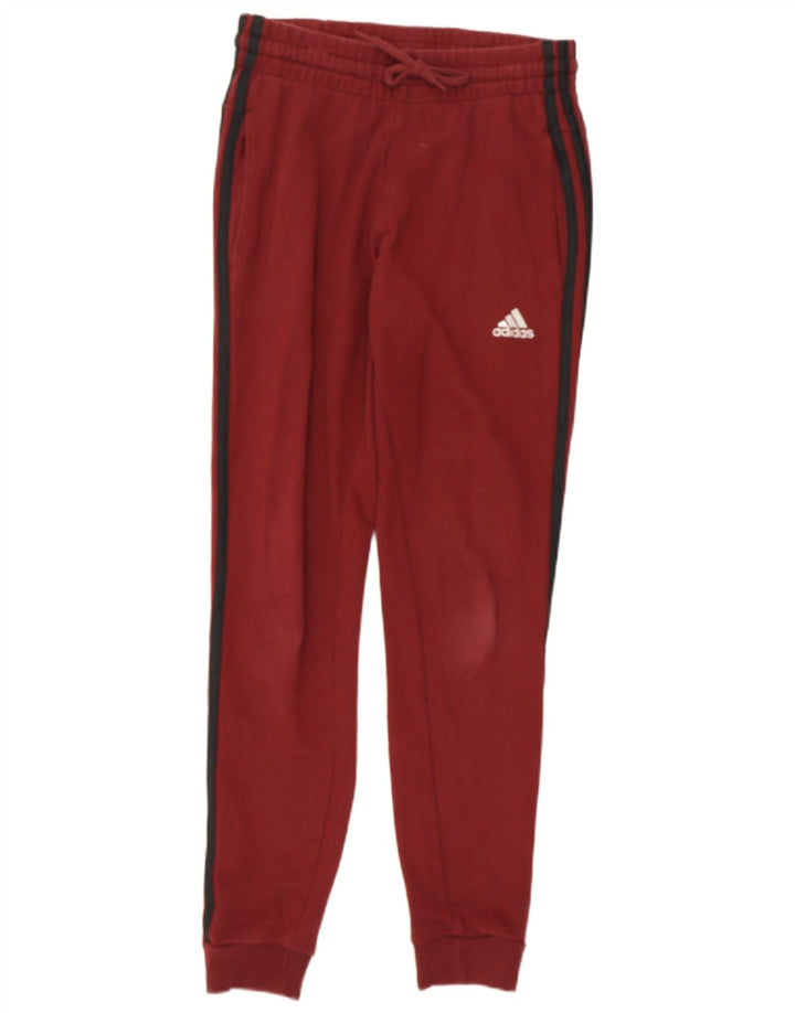 ADIDAS Ženska trenirka Hlače Joggers UK 4/6 XS Bordo pamuk