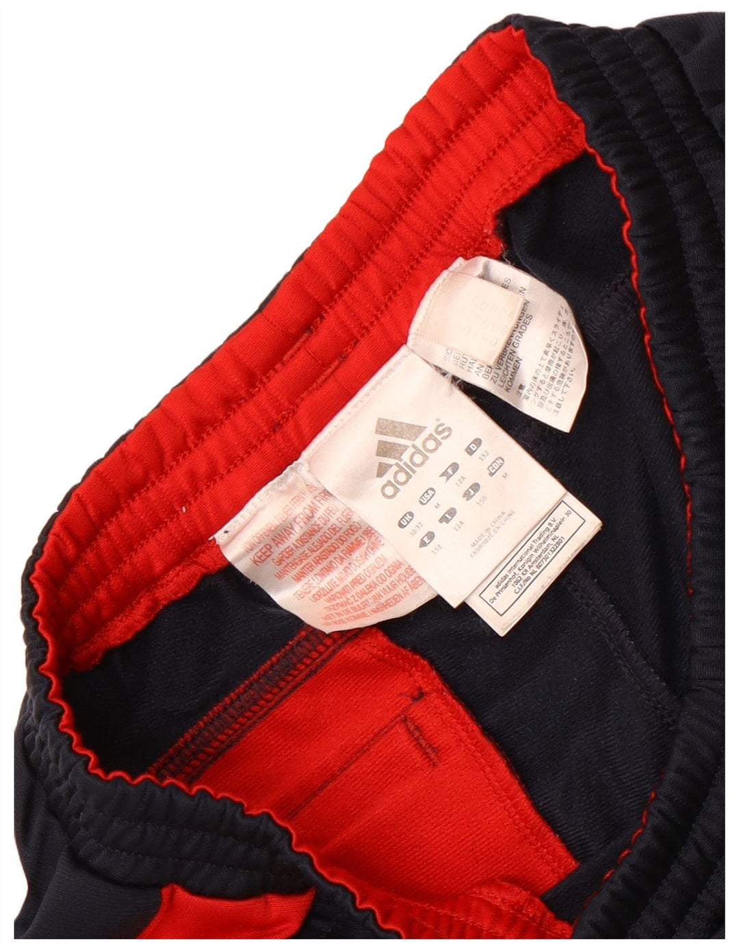 Adidas Hlače za trenirku za dječake 11-12 godina tamnoplave poliesterske boje