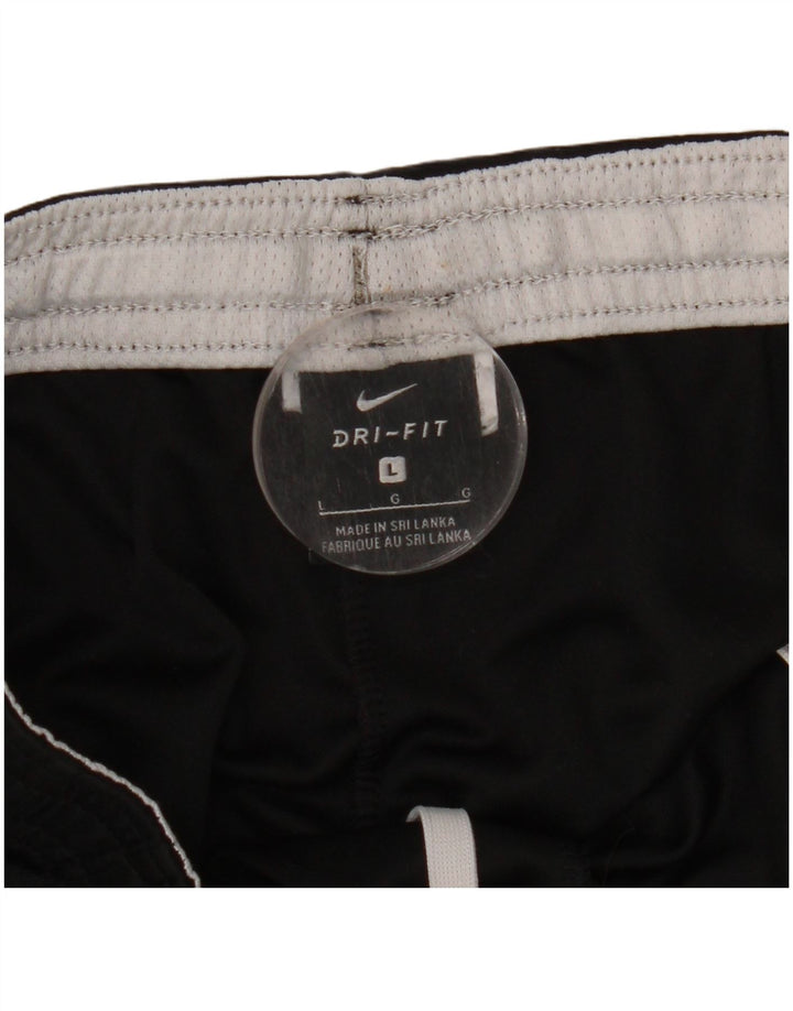 NIKE muške Dri Fit sportske kratke hlače velike crne