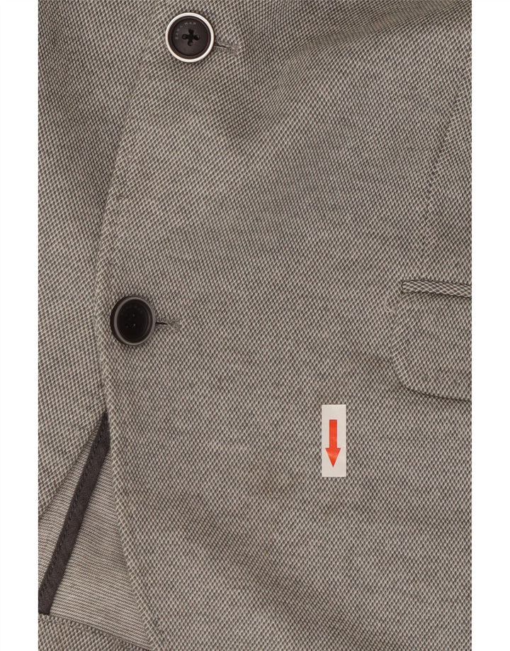 Zara muška jakna sa 2 gumba EU 56 XL sivi poliester