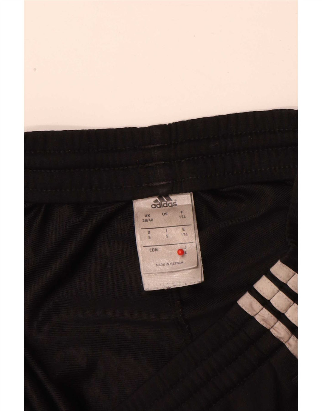 Adidas muške trenirke srednje crne poliesterske hlače