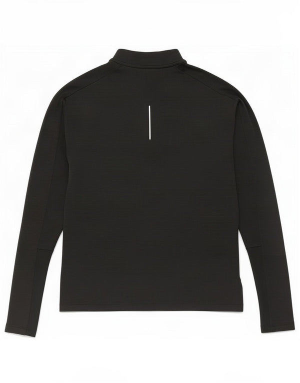 Nike Dri Fit majica s patentnim izrezom i gornji dio trenirke XS crni poliester