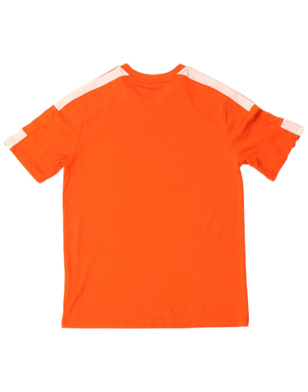 Adidas Boys Aeroready majica kratkih rukava 13-14 godina narančasta poliester