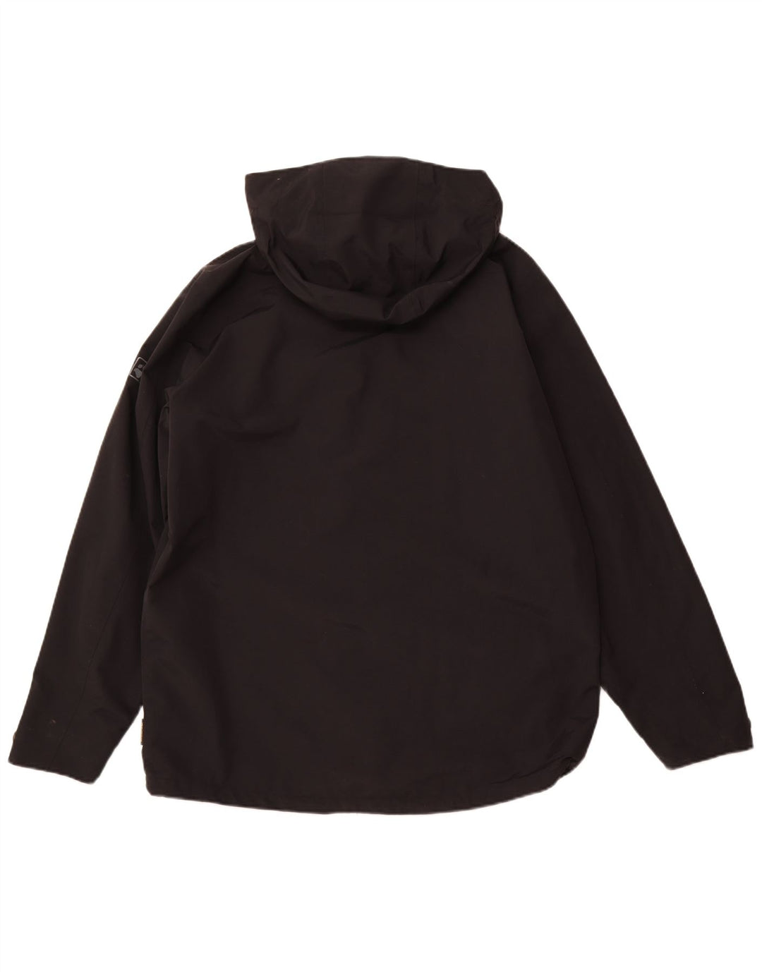 JACK WOLFSKIN Muška kišna jakna s kapuljačom UK 42 Velika crna poliamidna