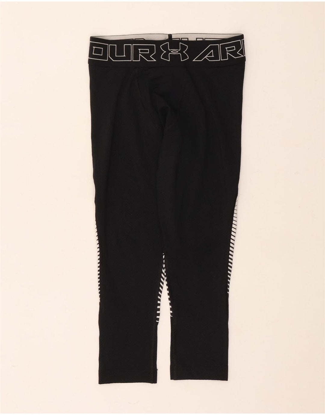 Under Armour ženske Capri tajice UK 10 male crne geometrijske