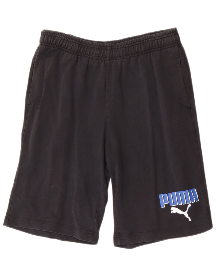 Puma muške Graphic Regular sportske kratke hlače Srednje crne sportske