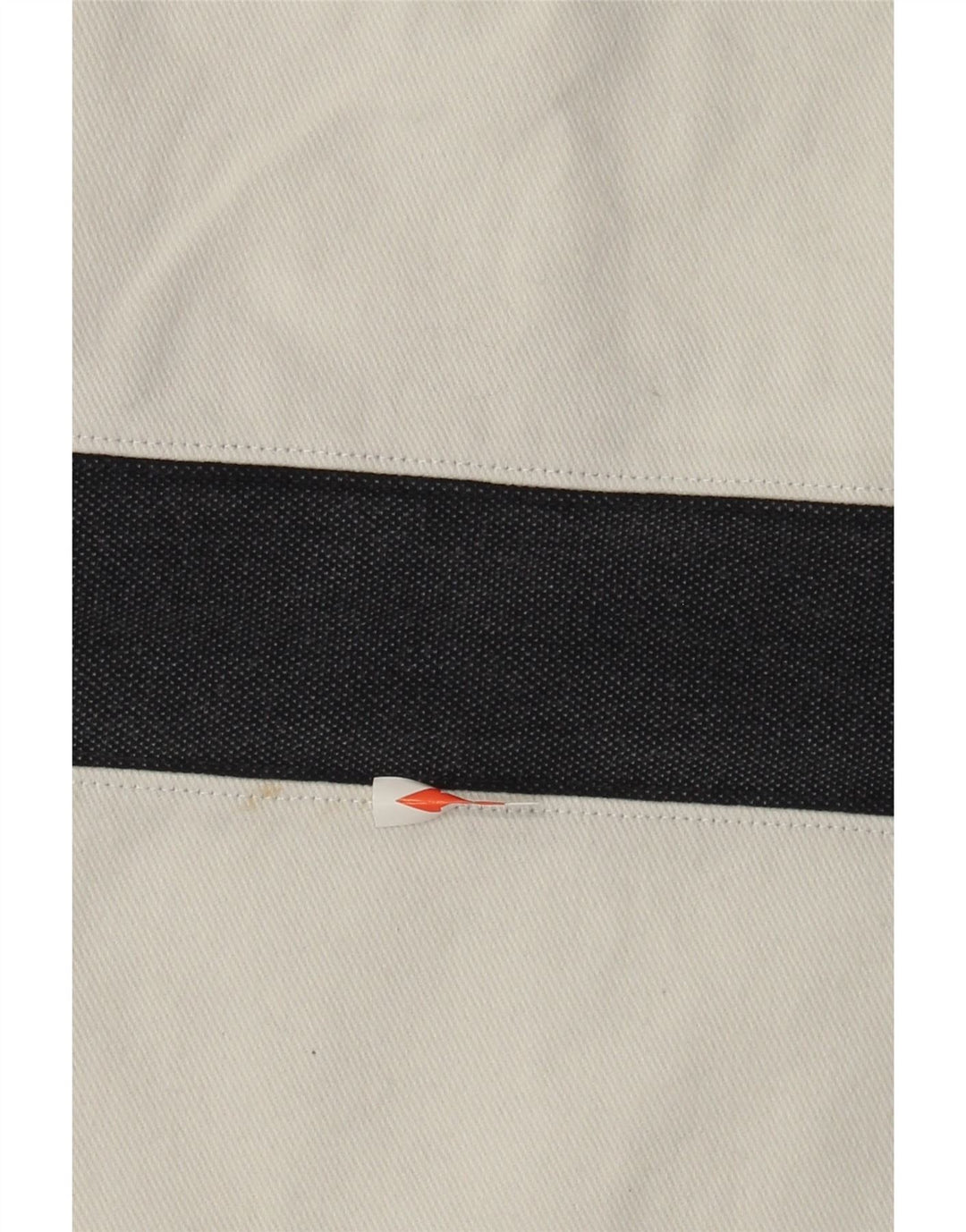 Crew Clothing Muška majica s izrezom s patentnim zatvaračem srednje tamnoplave pruge