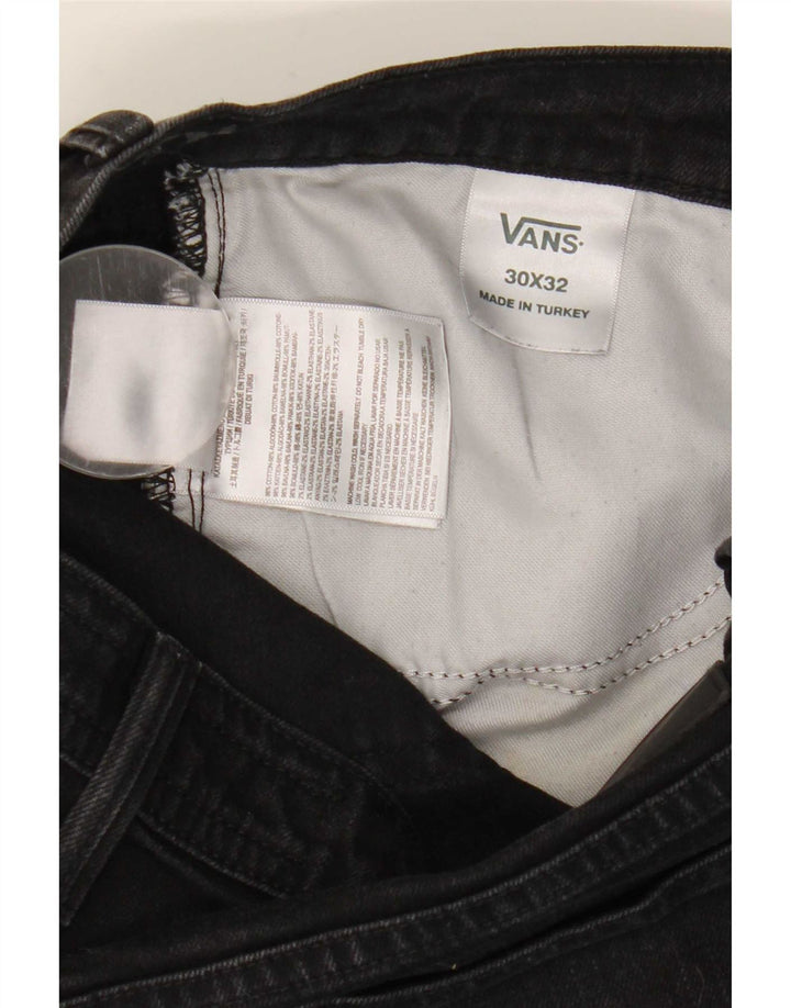 Vans Muške traperice Bootcut W30 L32 Crni pamuk