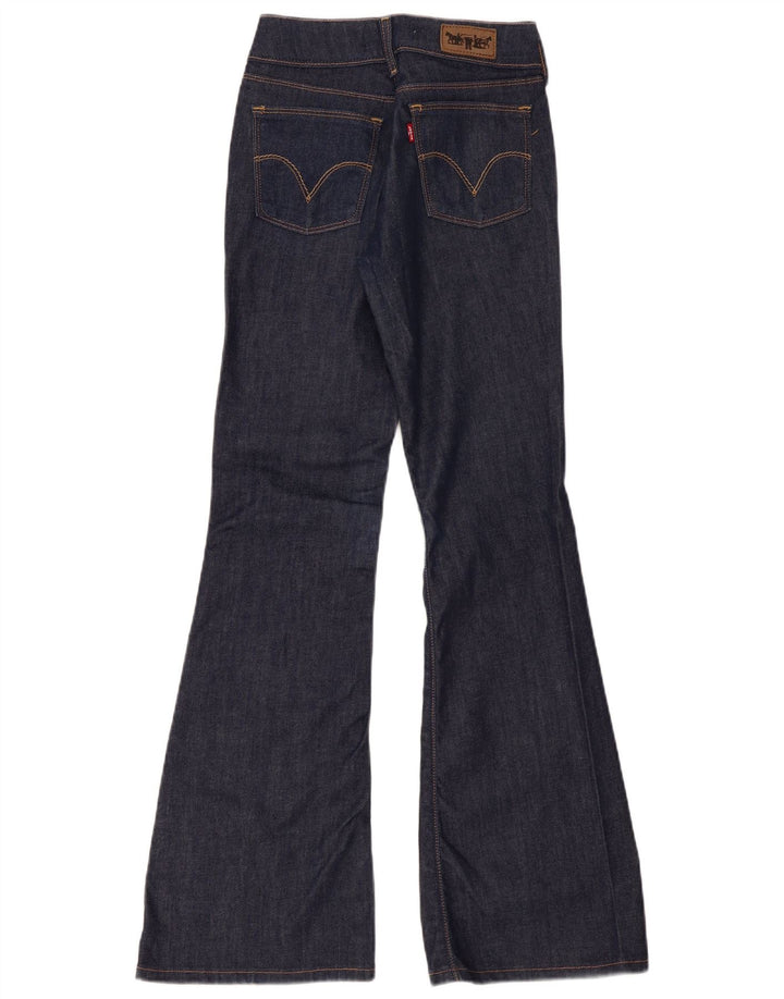 Levi's Ženske 479 Booty lepršave traperice W27 L34 tamnoplavi pamuk