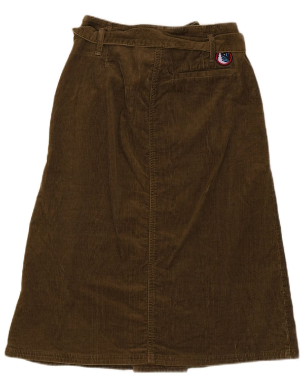 Tommy Hilfiger ženska suknja od samta US 4 mala W25 kaki pamuk