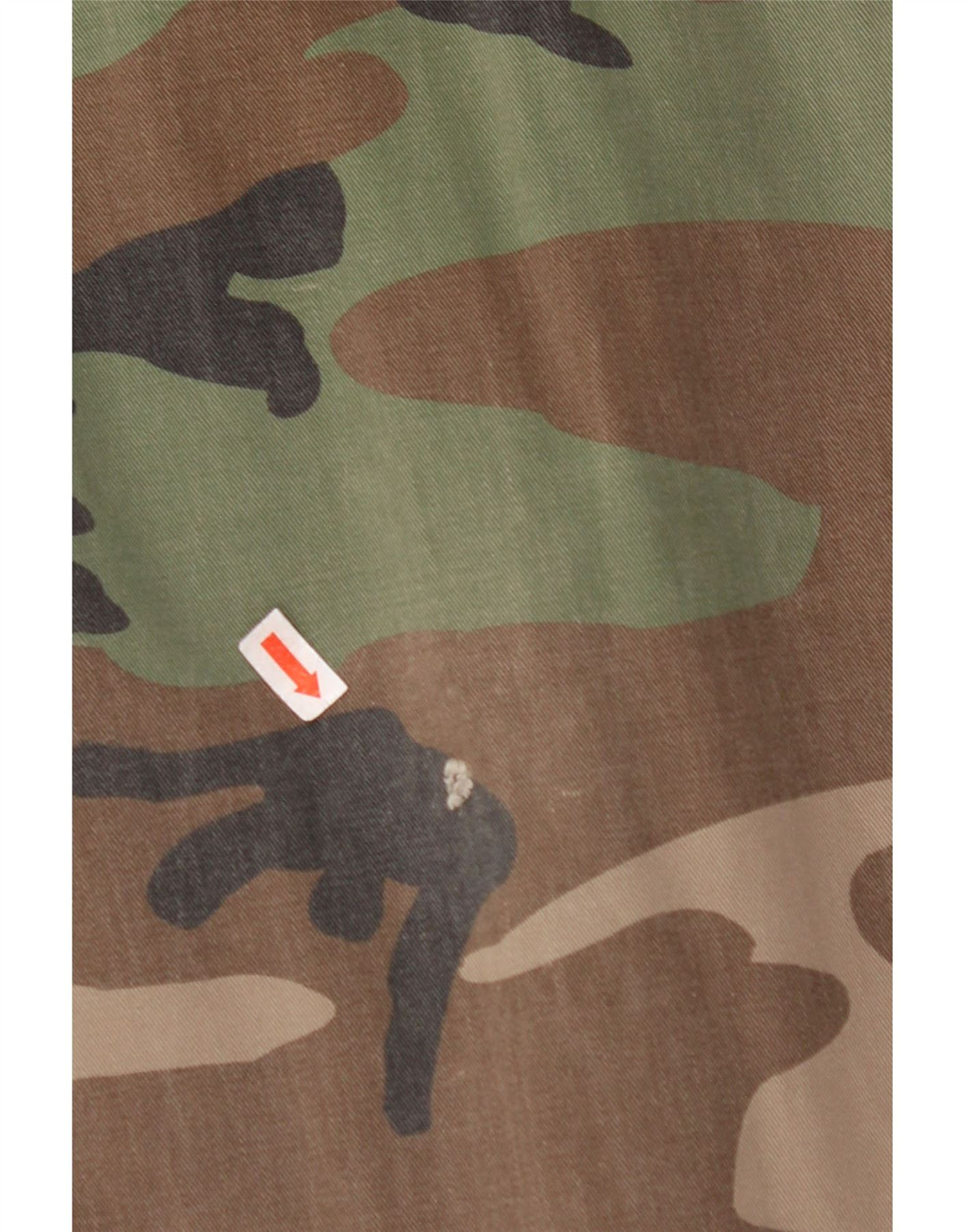 VINTAGE Muške uske Cargo hlače W44 L32 Smeđi maskirni pamuk