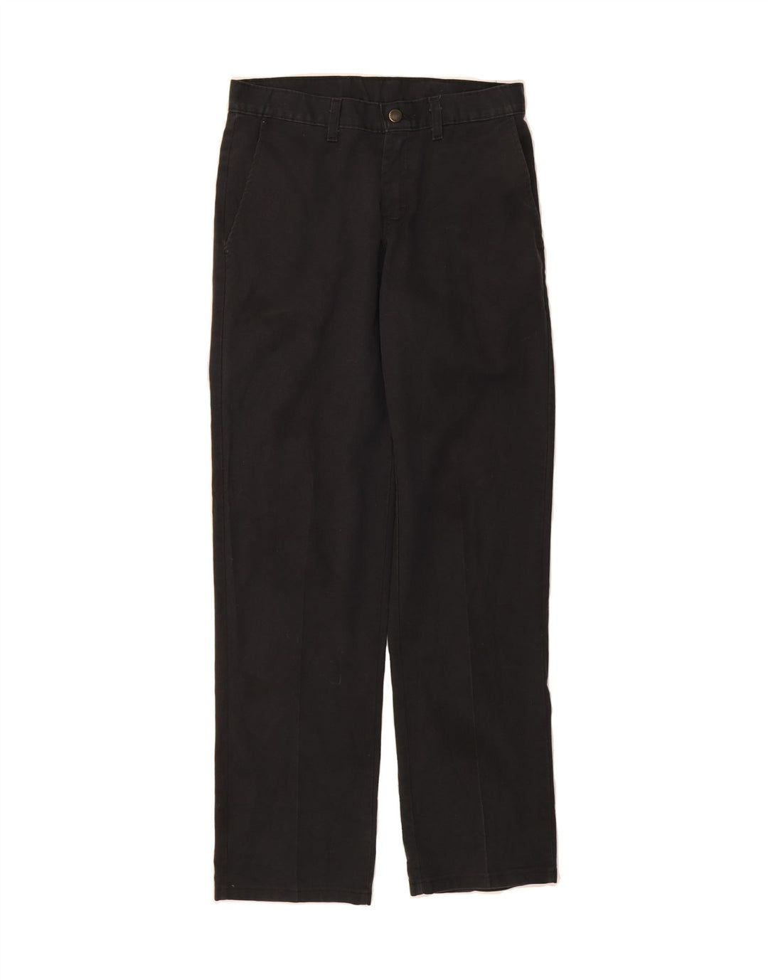 DICKIES Mens Straight Chino Trousers W29 L32 Black Polyester Vintage Dickies and Second-Hand Dickies from Messina Hembry 