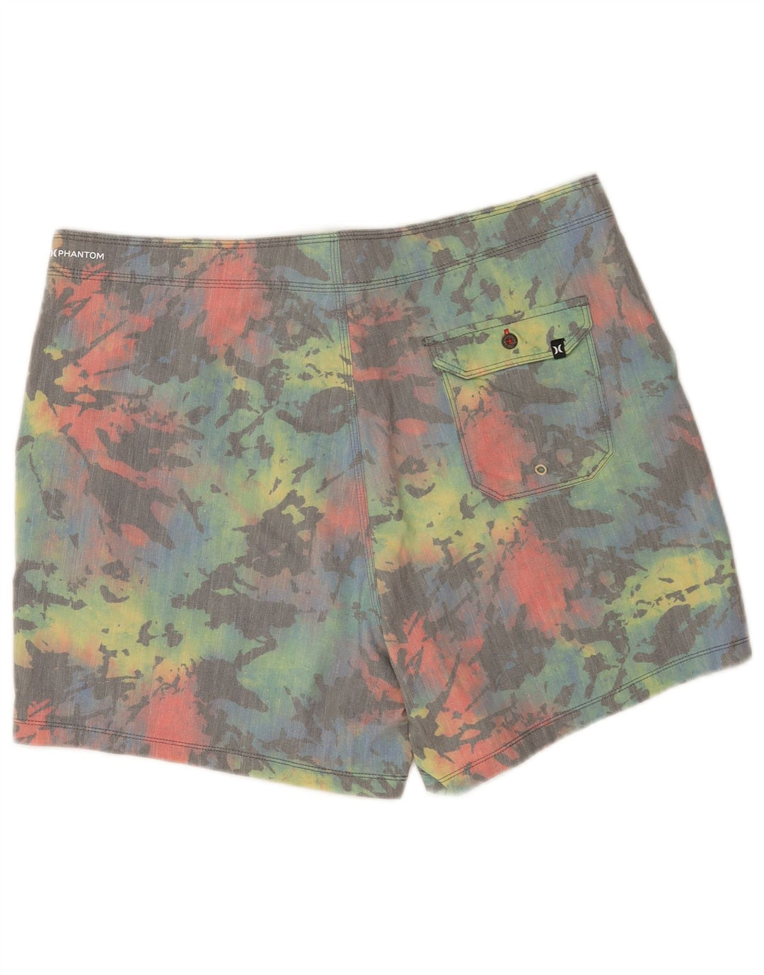 Hurley muške kratke hlače za kupanje Phantom, veliki pamuk, višebojni Tie Dye
