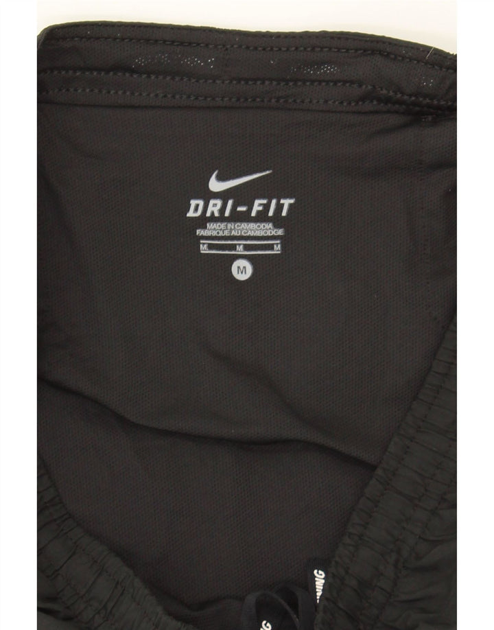 NIKE Womens Dri Fit Sport Shorts UK 14 Medium  Black Vintage Nike and Second-Hand Nike from Messina Hembry 