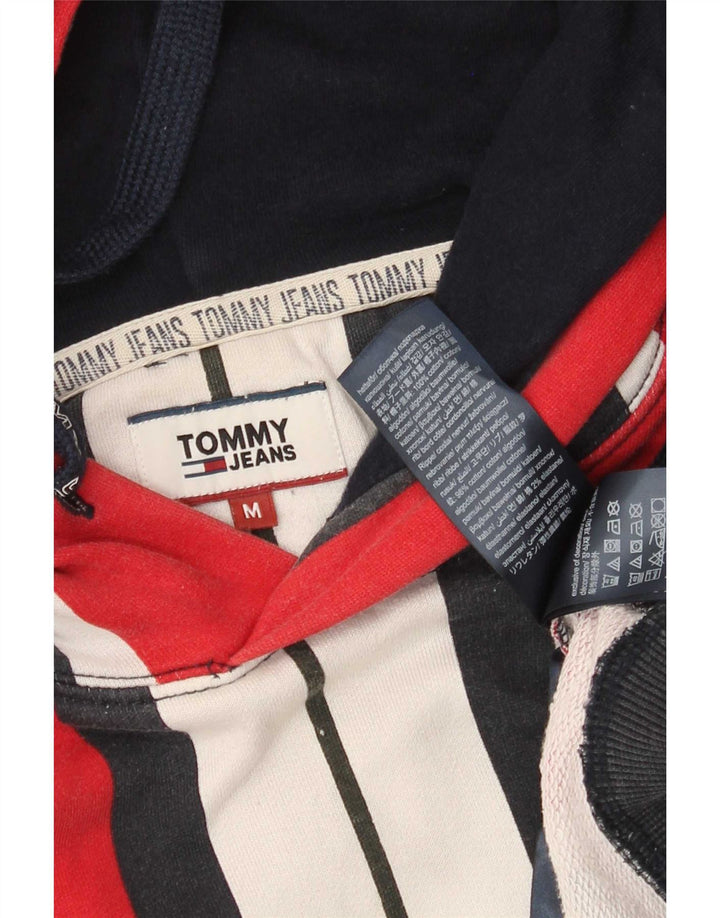 Tommy Hilfiger muška majica s kapuljačom srednje boje, pamuk na pruge