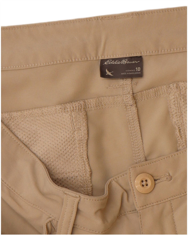 Eddie Bauer Ženske ležerne kratke hlače US 10 Large W32 Bež poliester