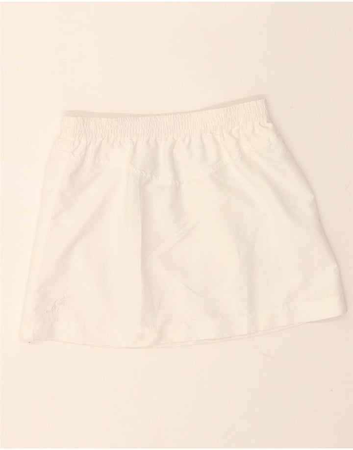 AUSTRALIAN L'ALPINA Womens Mini Skirt W24 XS White Polyester Vintage AUSTRALIAN L'ALPINA and Second-Hand AUSTRALIAN L'ALPINA from Messina Hembry 
