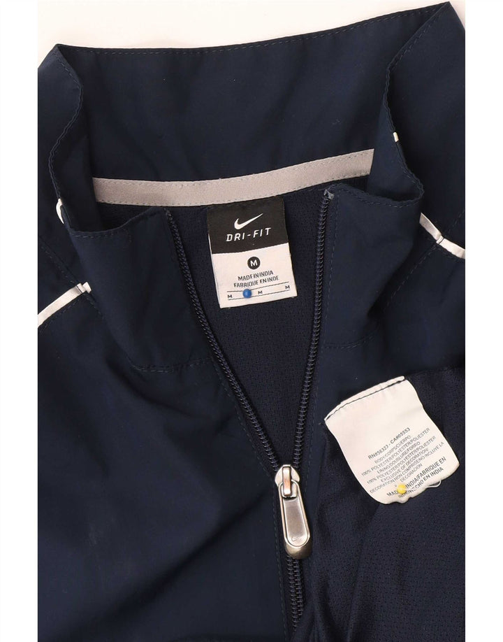 Nike Dri Fit gornja jakna za trenirku srednje tamnoplavi poliester