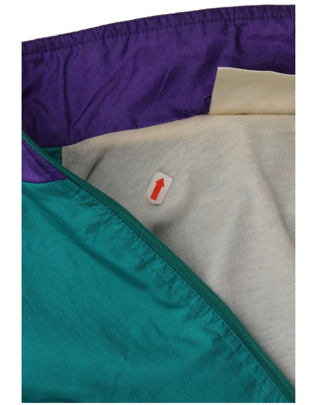 Adidas muška retro trenirka gornja jakna UK 36/38 mali tirkizni poliamid