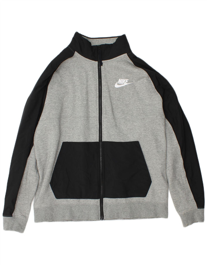 Nike Muška puna trenirka Large Grey Colourblock Pamuk