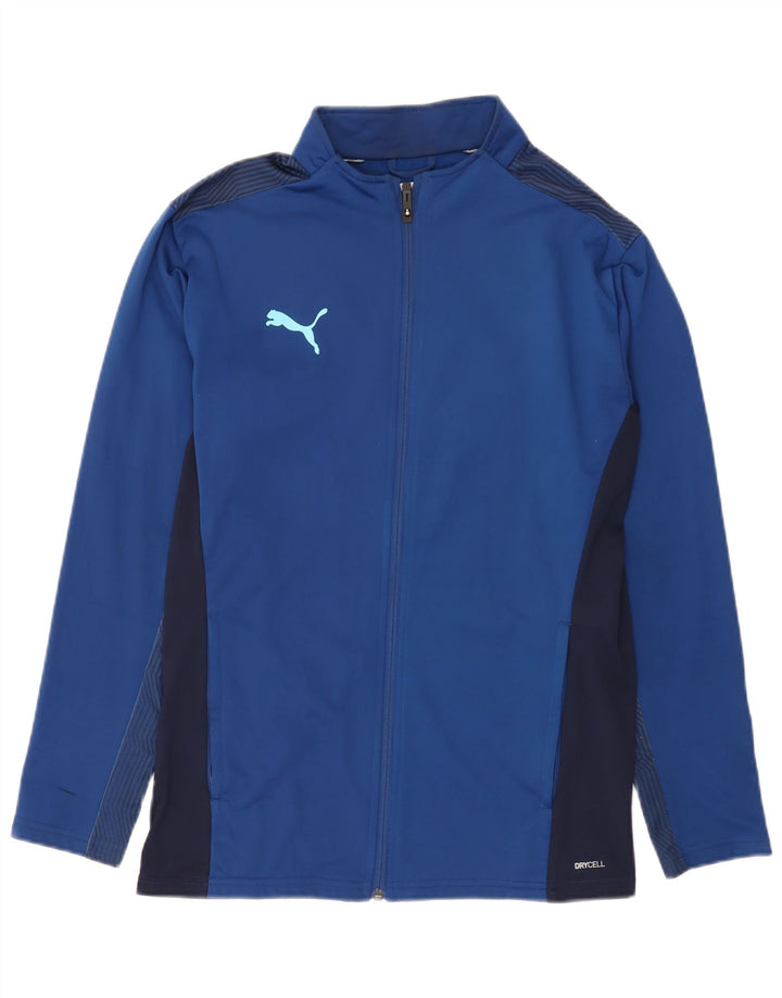 Puma muška gornja jakna trenirke srednje plave boje