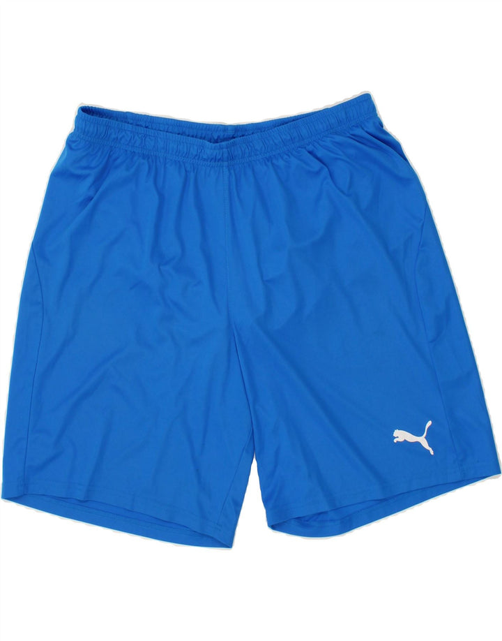 PUMA Mens Sport Shorts XL Blue Polyester Vintage Puma and Second-Hand Puma from Messina Hembry 