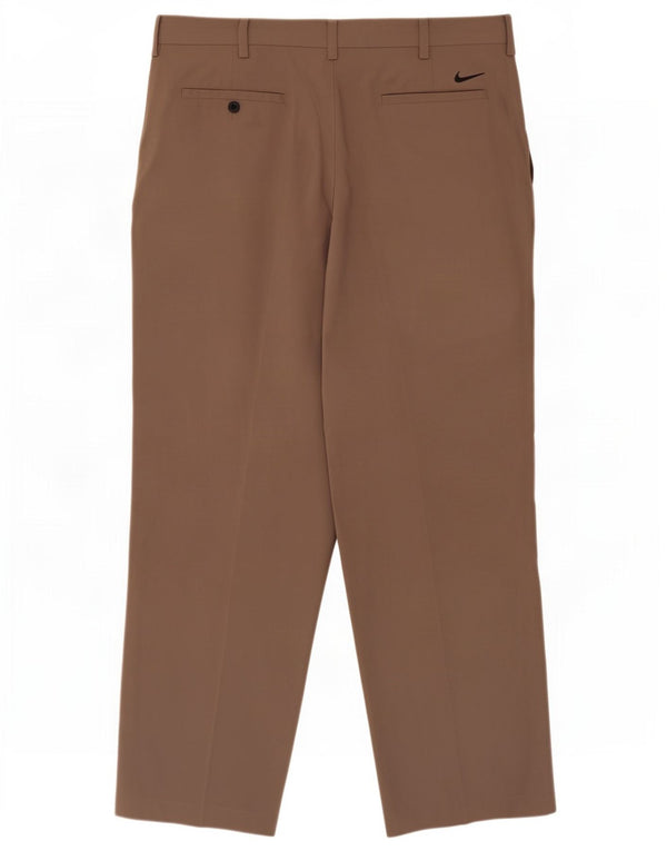 Nike muške ravne chino hlače W36 L32 bež poliester