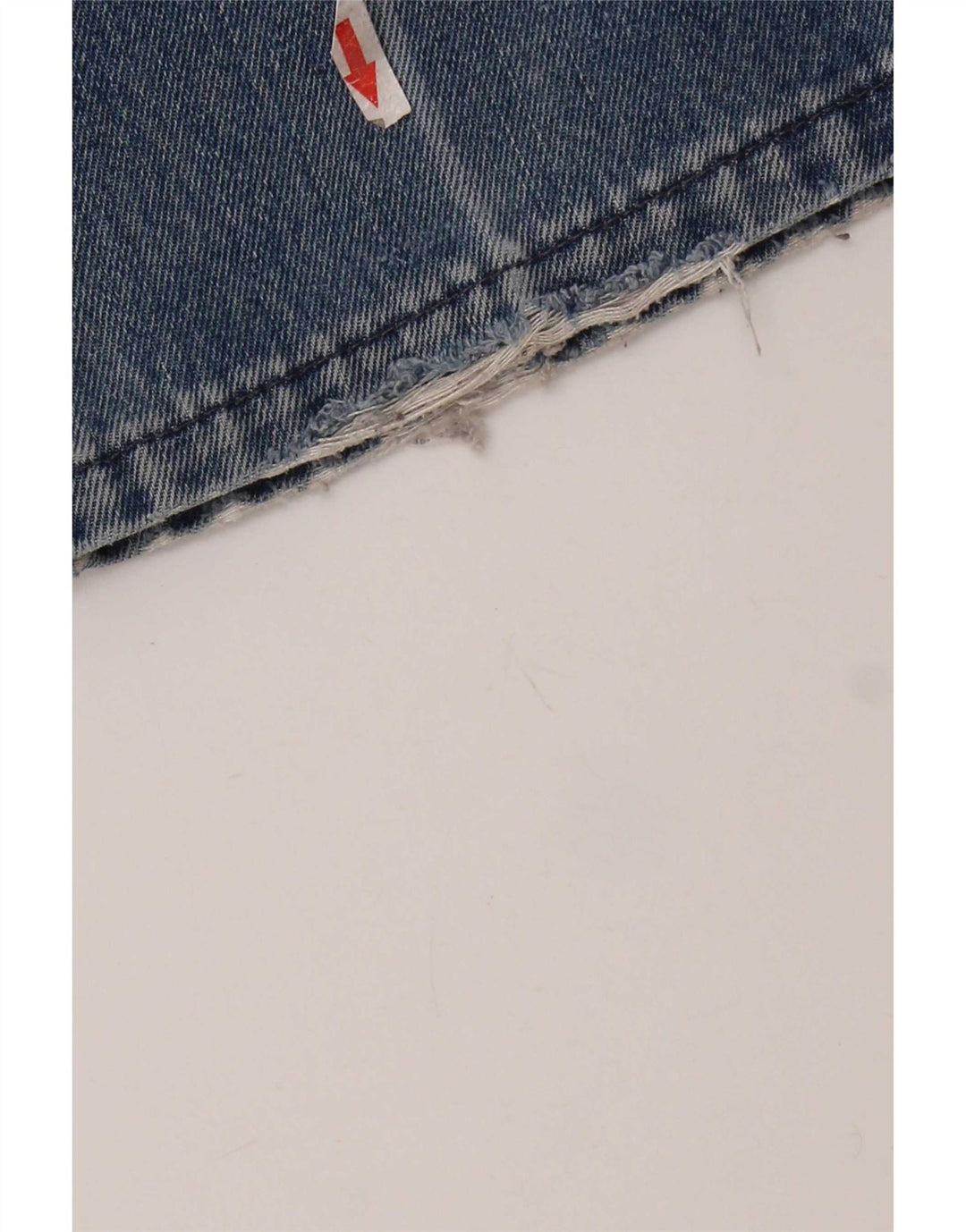 Levi's ženske ravne traperice s oštećenjem W28 L32, plavi pamuk