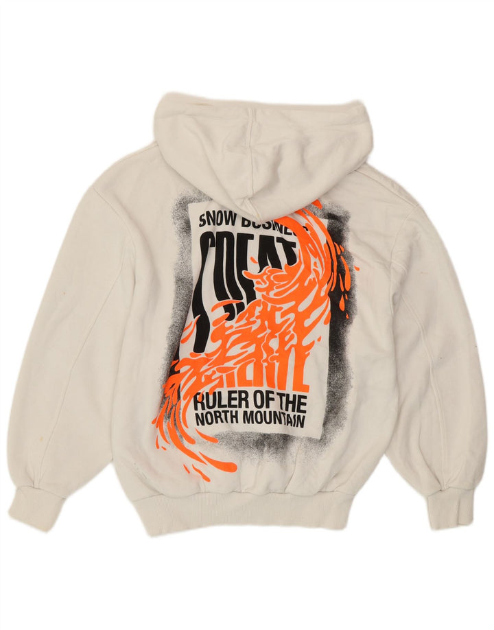 ZARA ženska majica s kapuljačom Frozen Graphic UK 10 Mala bijela