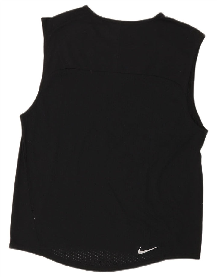 Nike Dri Fit Vest Top Srednji crni poliester