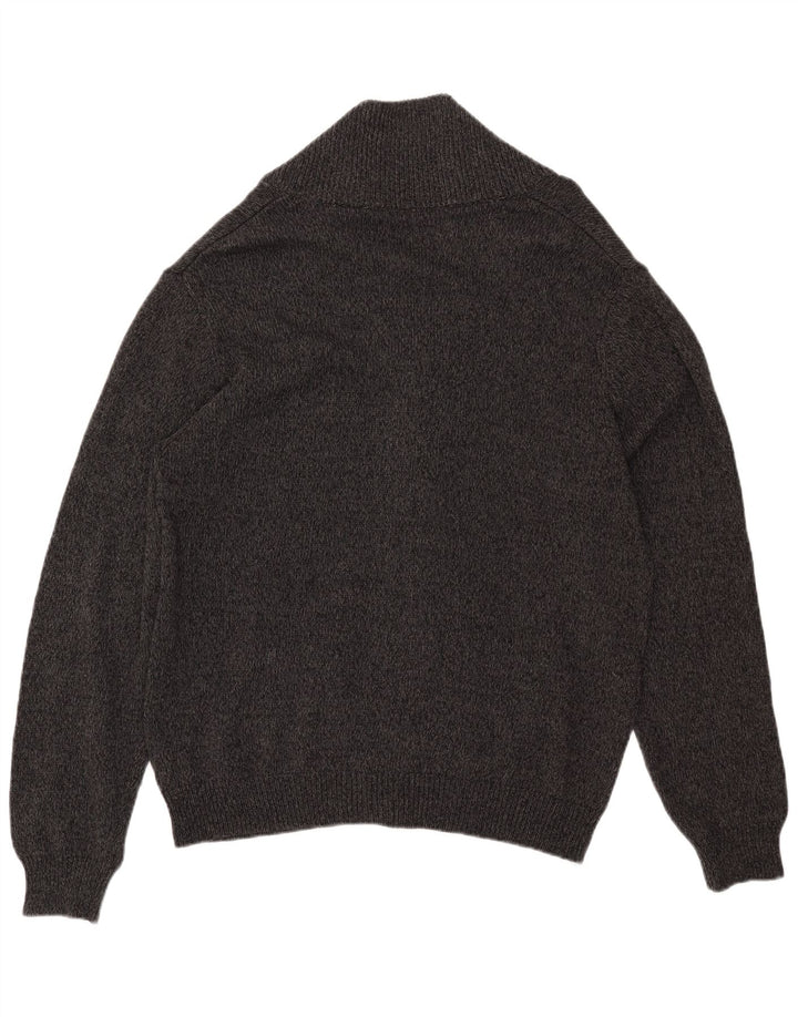 CHAPS Muški džemper XL sivi flekasti pamuk