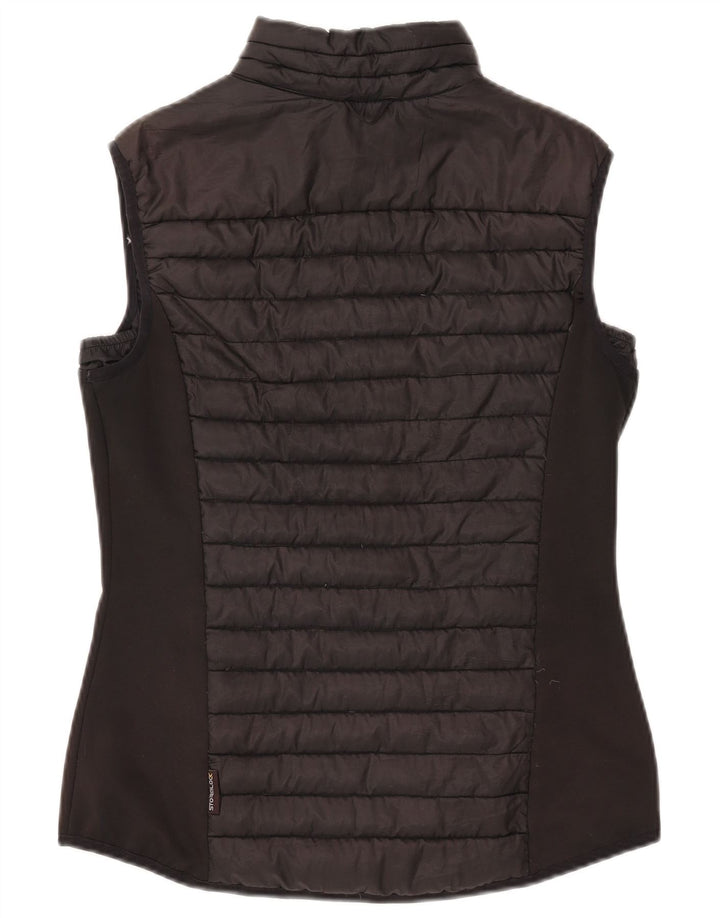 Jack Wolfskin Ženska podstavljena jakna UK 12 Srednji crni poliester