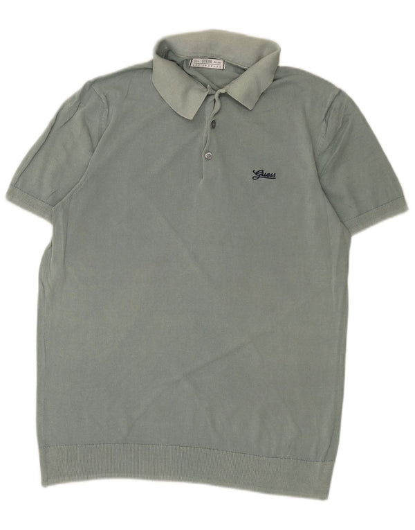 Guess muški pulover kratkih rukava s polo izrezom XL zeleni