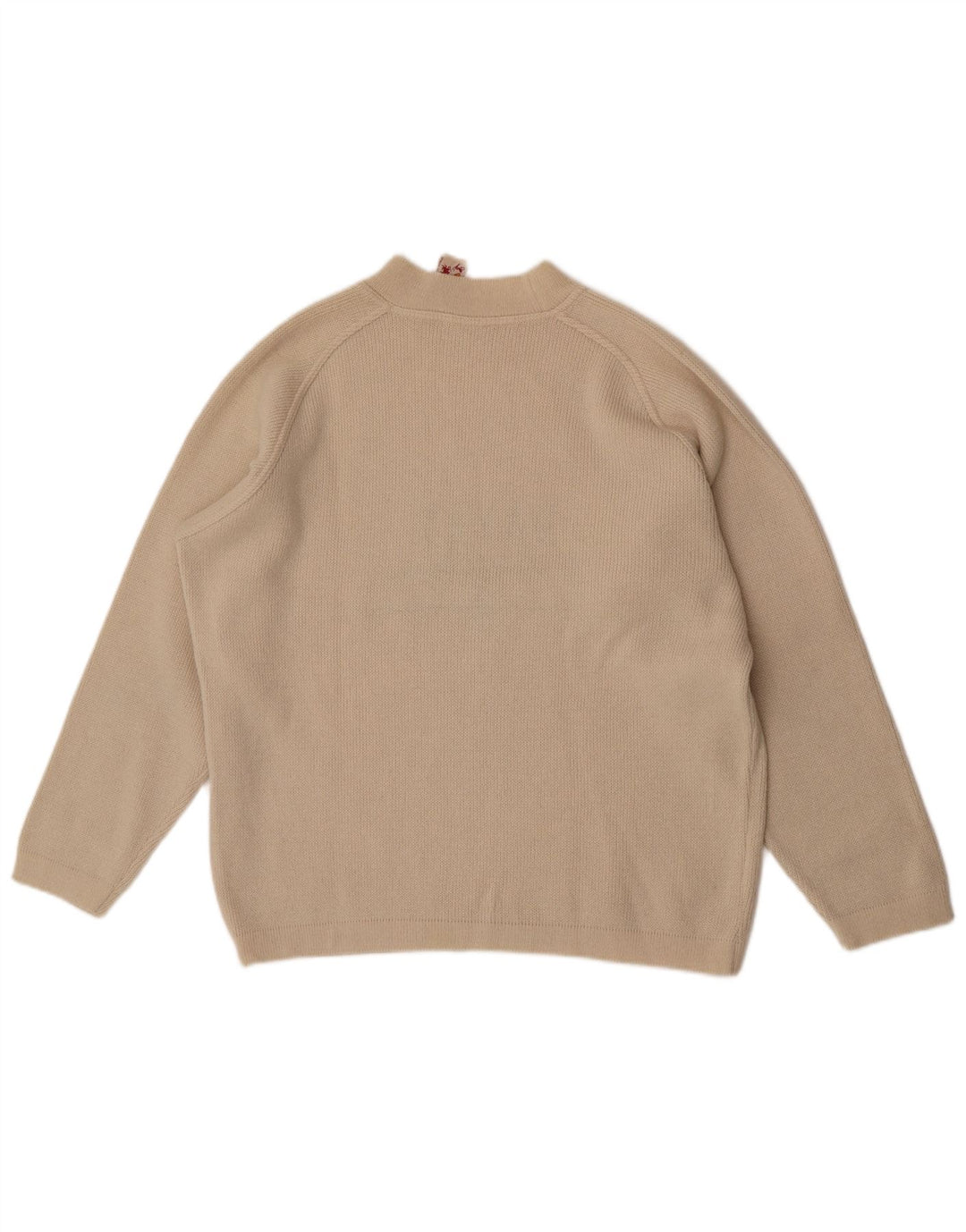 S.Moritz muški džemper s grafičkim ovratnikom, veliki bež