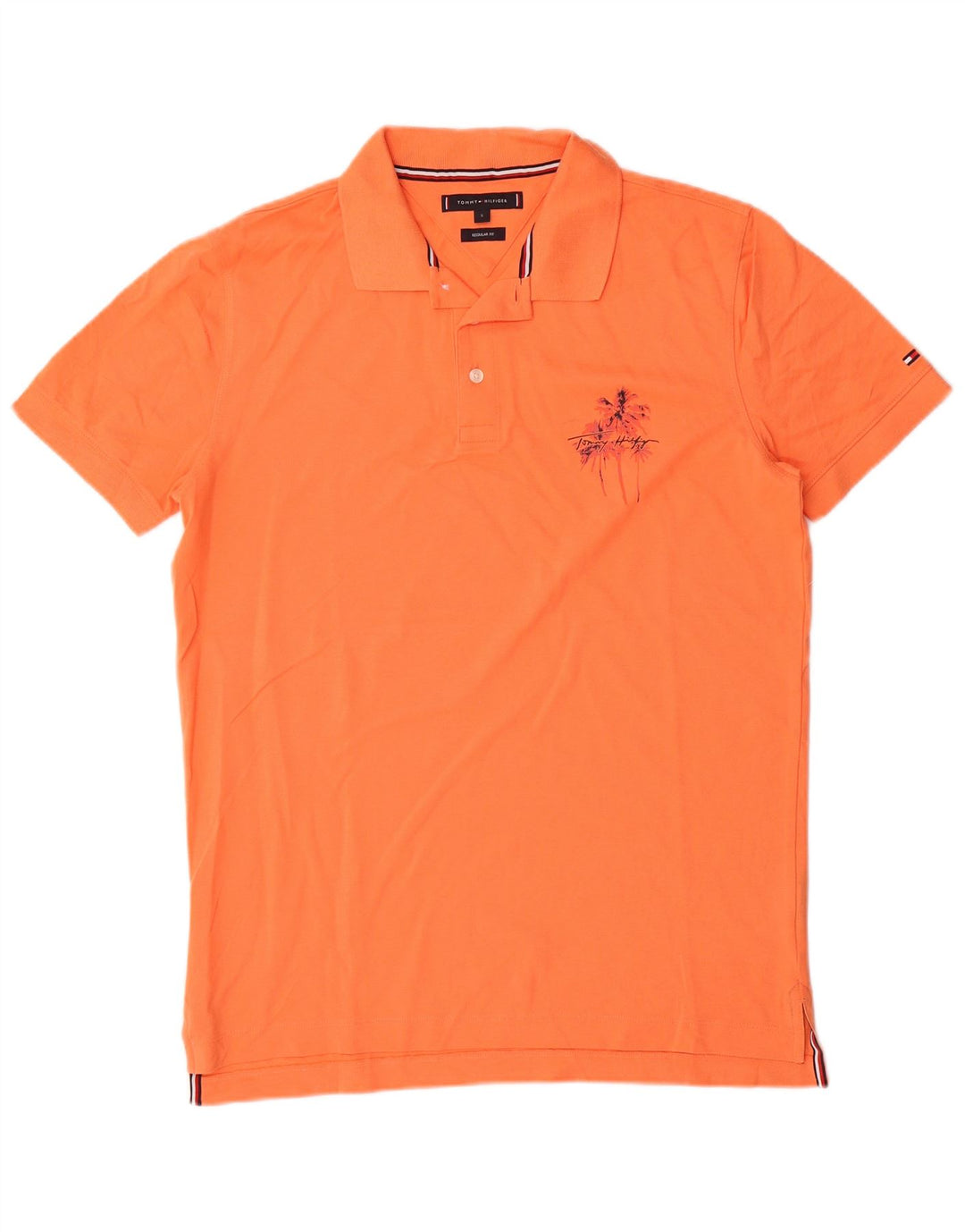 Tommy Hilfiger muška polo majica standardnog kroja Mala narančasta