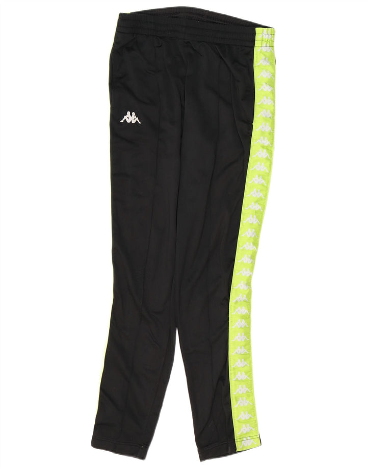 KAPPA Boys Graphic Puna trenirka 15-16 godina crna poliester u boji