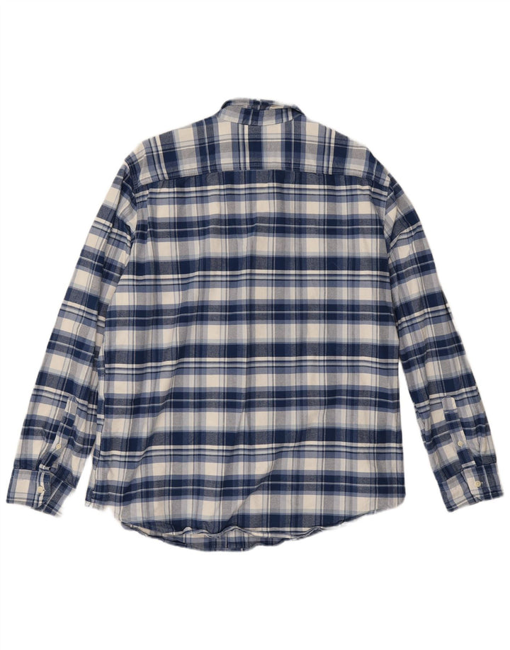 Levi's standardna muška flanelska košulja XL plavi karirani pamuk