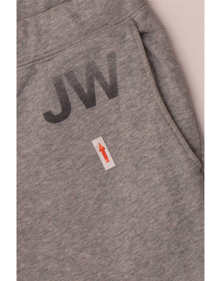 Jack Wills, muške trenirke s grafičkim motivima, srednje sive pamučne hlače