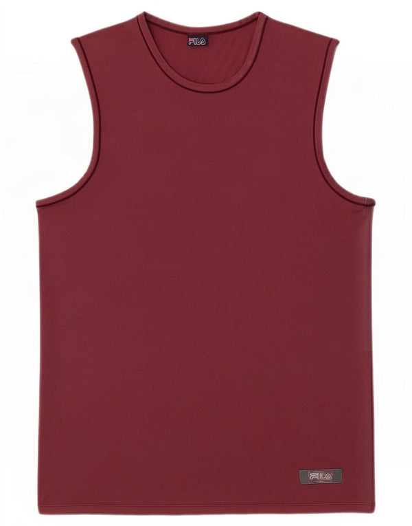 Fila ženski prsluk UK 8 Small Burgundy