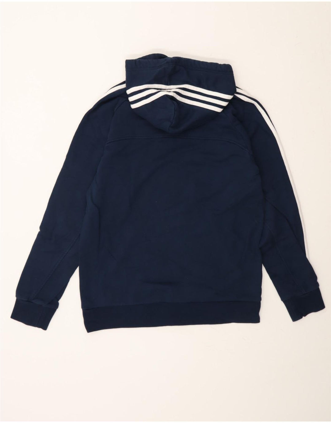 ADIDAS muška majica s kapuljačom Srednje tamnoplavi pamuk