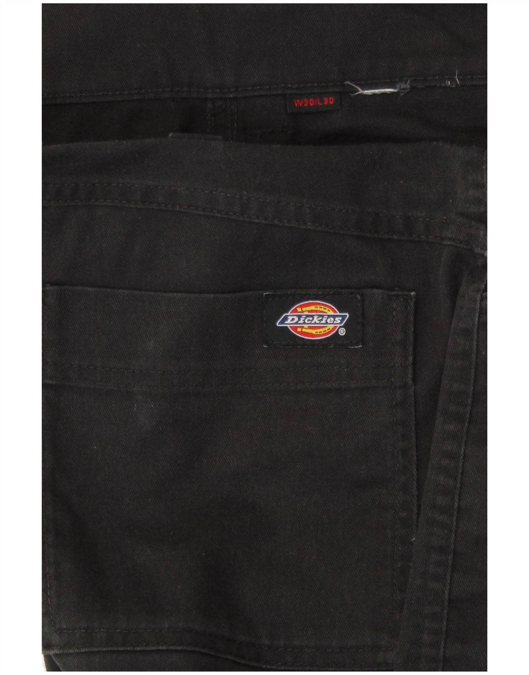 Dickies muške ravne kargo hlače W30 L30 crne